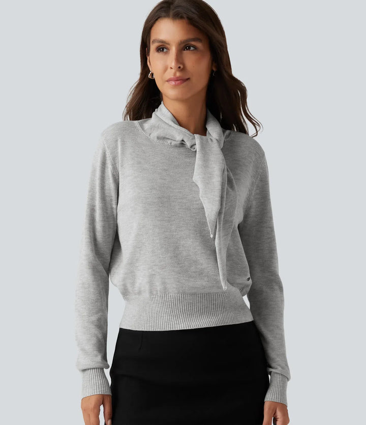 Szalik Tie z długim rękawem sweter na co dzień