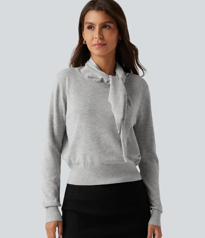Szalik Tie z długim rękawem sweter na co dzień