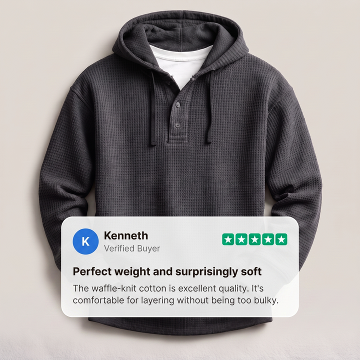 Sweter z dzianiny odlewniczej