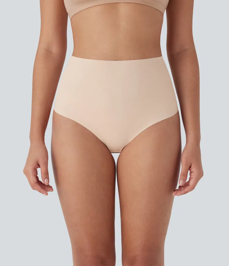 Wysokie majtki modelujące do noszenia w domu