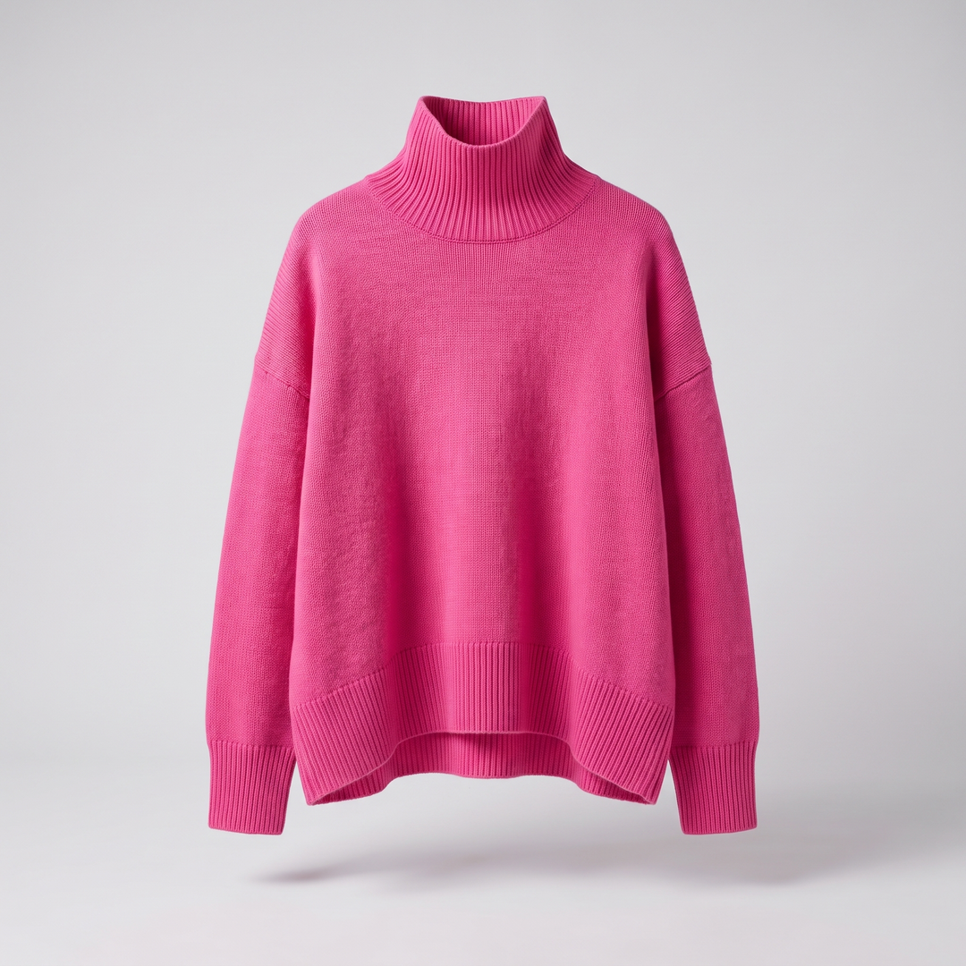 Sweter ARIA z golfem oversize