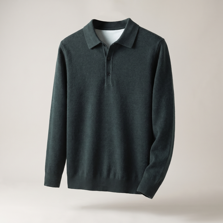 WYRAFINOWANY SWETER POLO WINDSOR