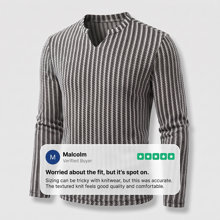 PONADCZASOWY DZIANINOWY SWETER NA CO DZIEŃ