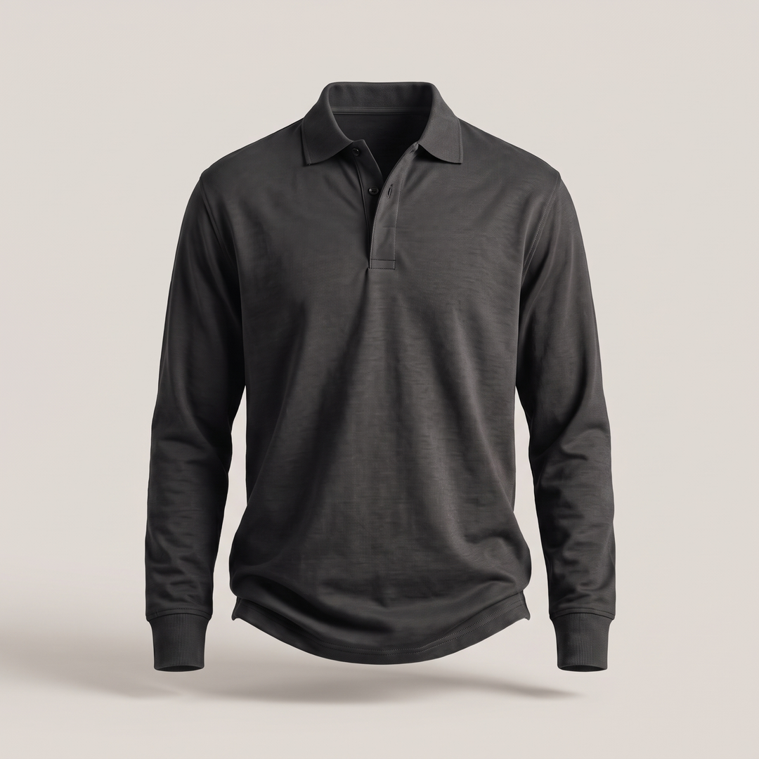 Sweter Polo z bawełny Heritage