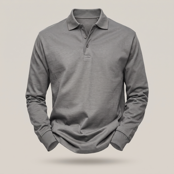 Sweter Polo z bawełny Heritage