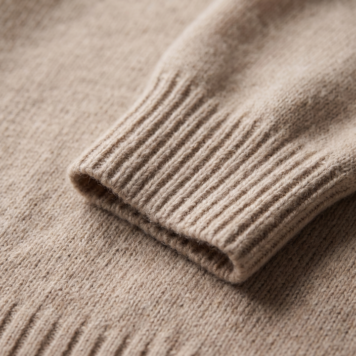Sweter z wysokim kołnierzem ISABELLA CASHMERE