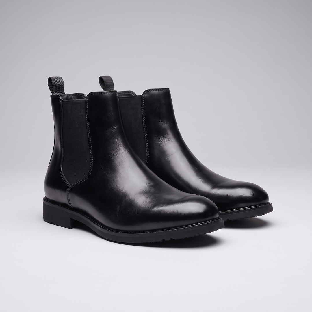 POLEROWANE SKÓRZANE BUTY CHELSEA