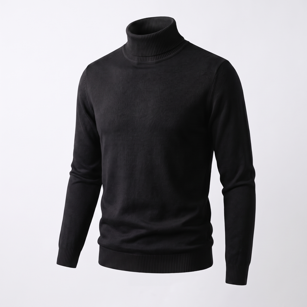 ELEGANCKI KASZMIROWY POLO Z DZIANINY