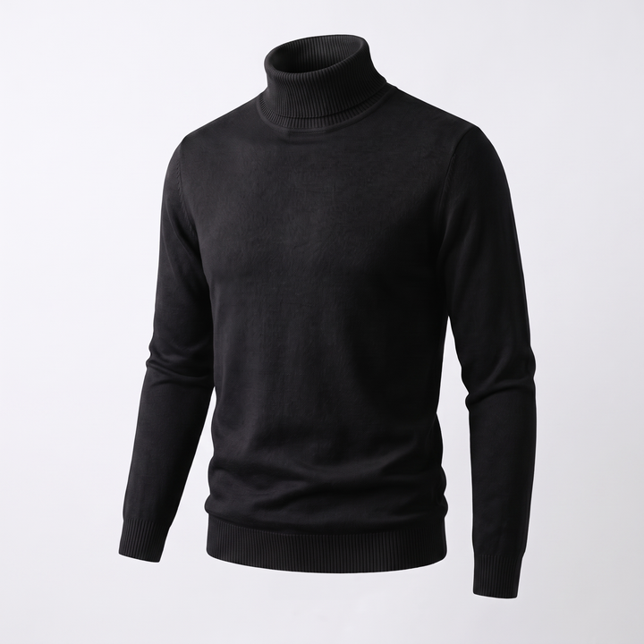 ELEGANCKI KASZMIROWY POLO Z DZIANINY