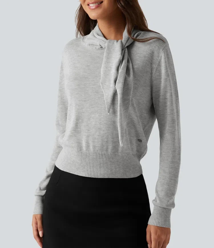 Szalik Tie z długim rękawem sweter na co dzień