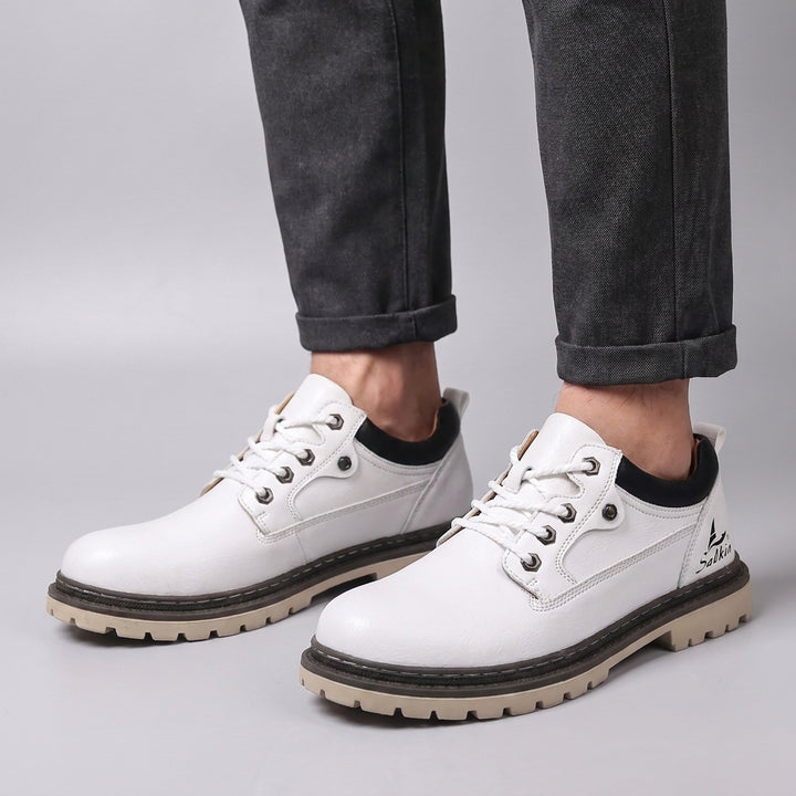 BRAMWELL RETRO SKÓRZANE BUTY