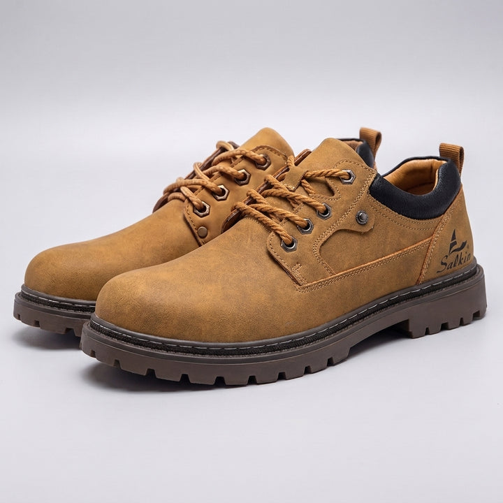 BRAMWELL RETRO SKÓRZANE BUTY