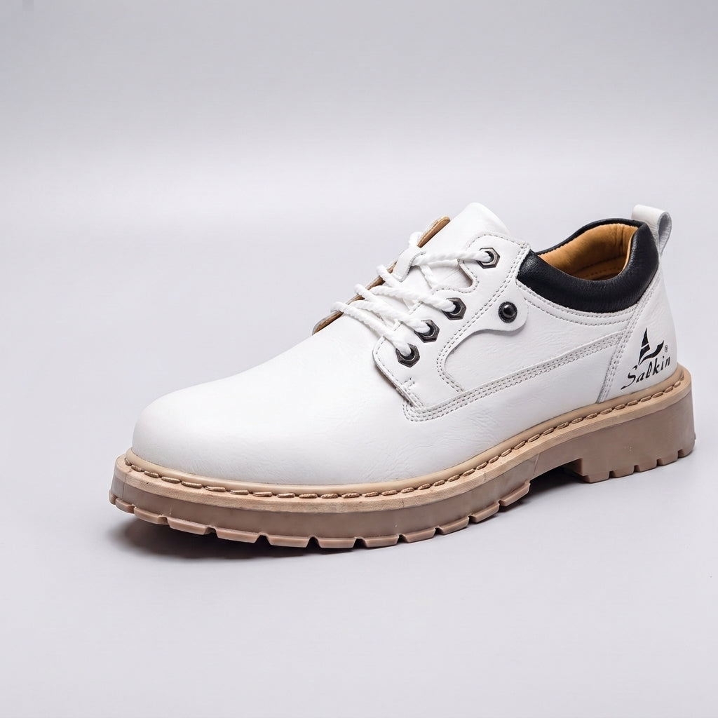 BRAMWELL RETRO SKÓRZANE BUTY