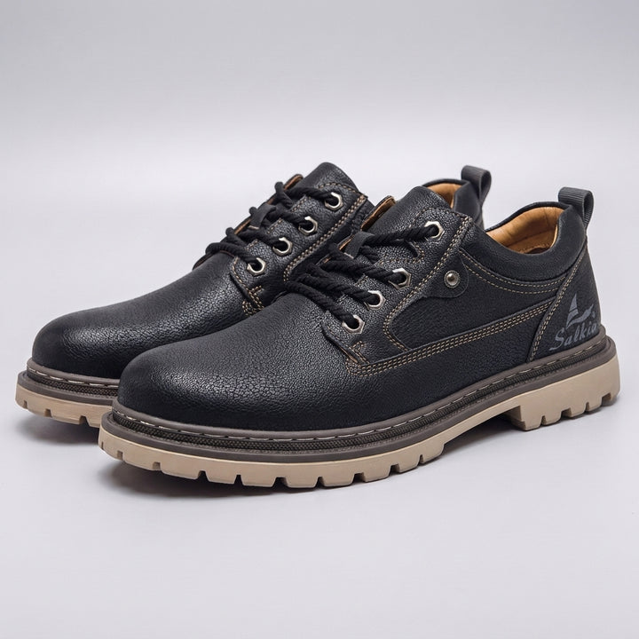 BRAMWELL RETRO SKÓRZANE BUTY