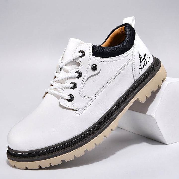 BRAMWELL RETRO SKÓRZANE BUTY