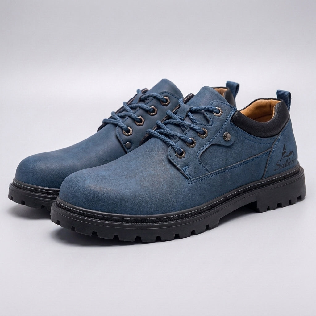 BRAMWELL RETRO SKÓRZANE BUTY