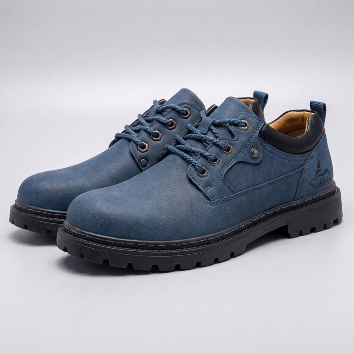 BRAMWELL RETRO SKÓRZANE BUTY