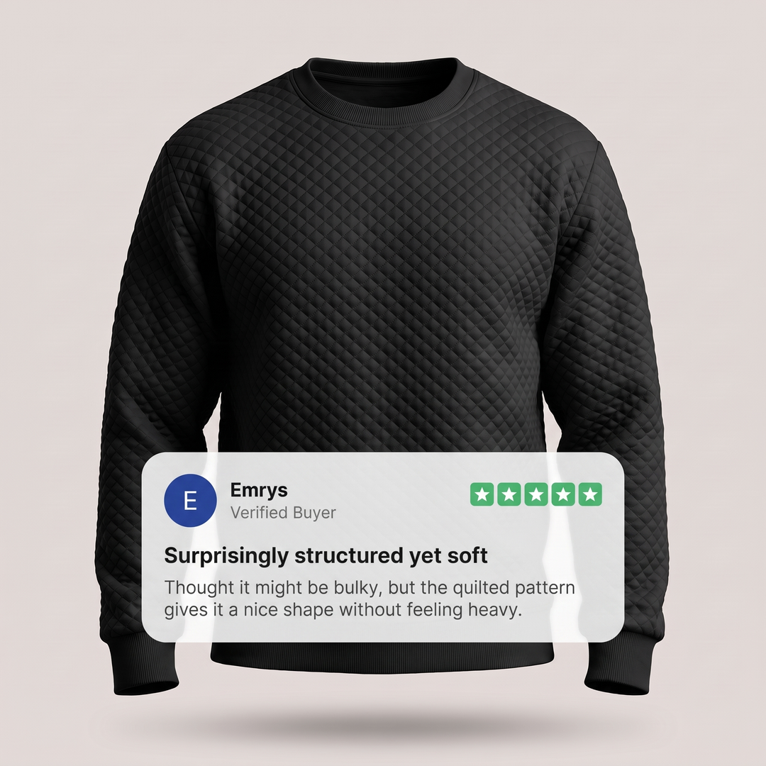 SWETER CEDRIC MODERN Z KWADRATOWYM DEKOLTEM