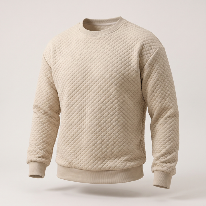 SWETER CEDRIC MODERN Z KWADRATOWYM DEKOLTEM