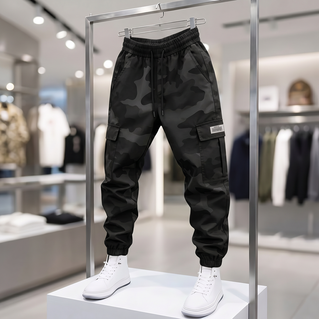 Spodnie dresowe cargo Stormwick Camo