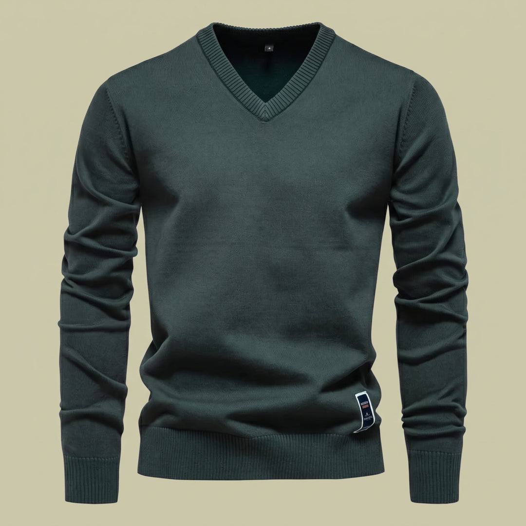 SWETER Z WEŁNY MERYNO HUXFORD