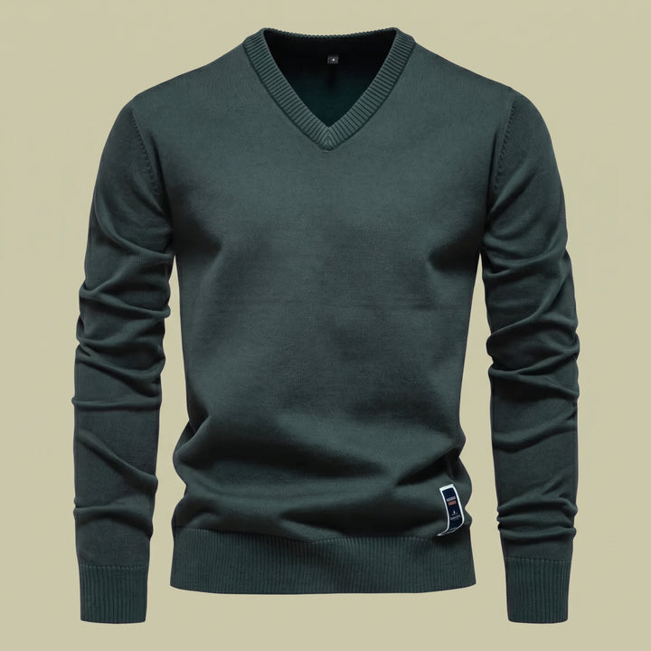 SWETER Z WEŁNY MERYNO HUXFORD