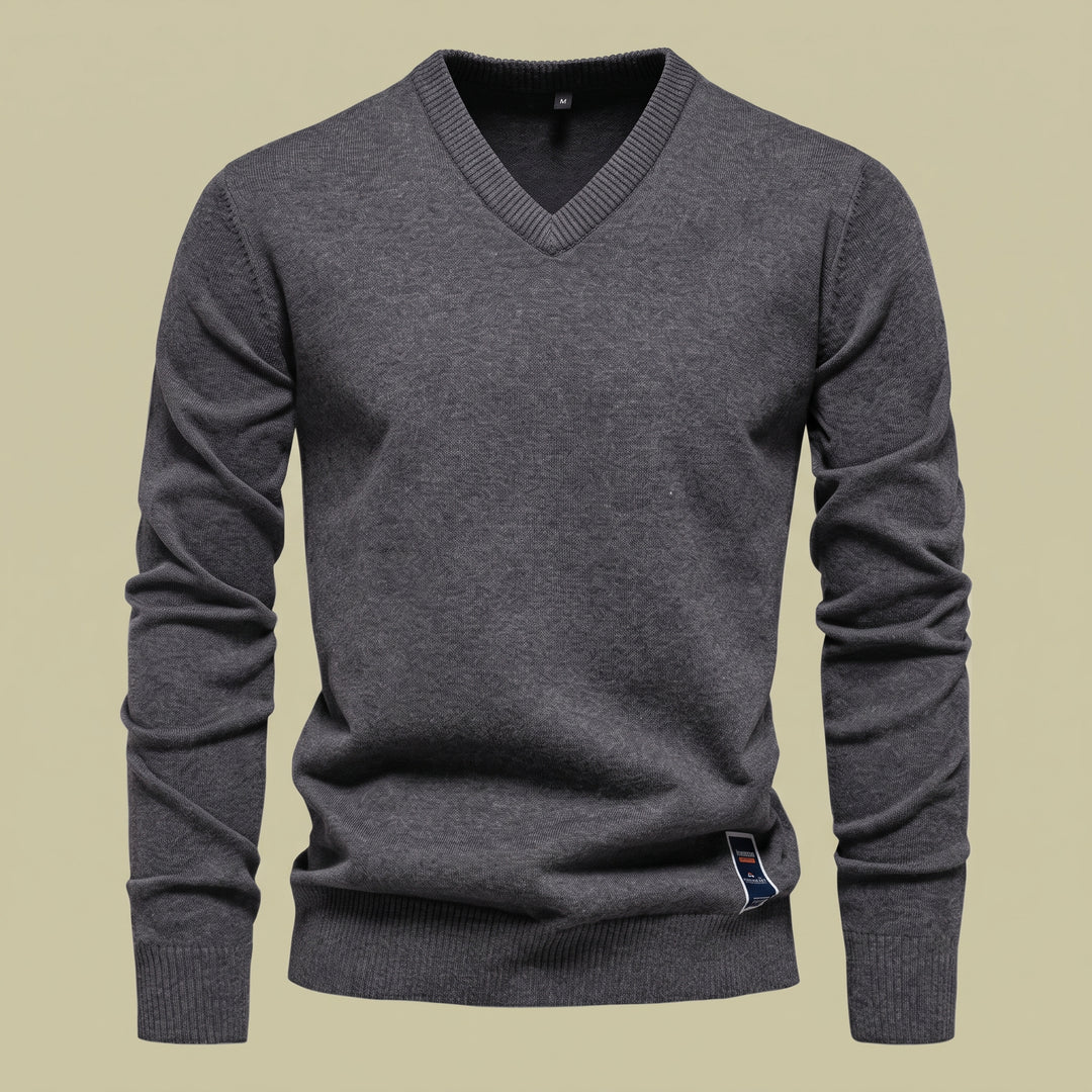 SWETER Z WEŁNY MERYNO HUXFORD