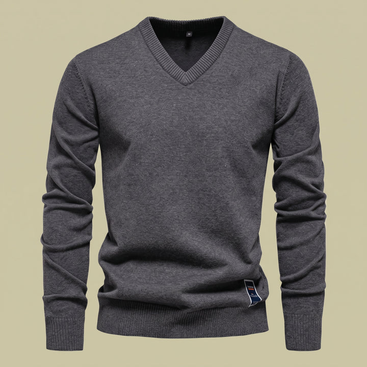 SWETER Z WEŁNY MERYNO HUXFORD