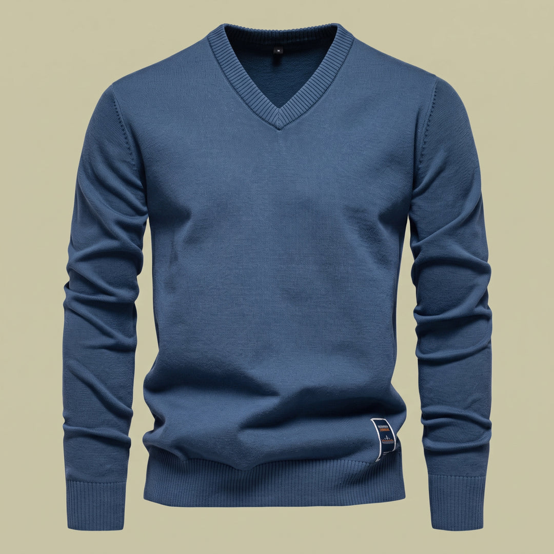 SWETER Z WEŁNY MERYNO HUXFORD