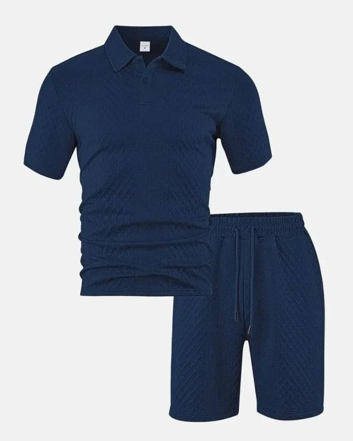 ZESTAW POLO PORTWELL Z DIAMENTOWEJ DZIANINY