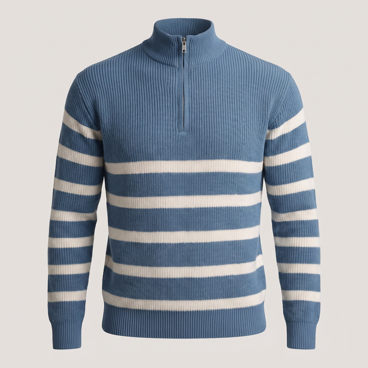 Sweter z suwakiem Blackwell Stripe