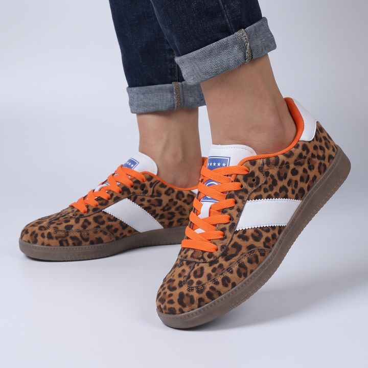 Buty sportowe FIERCE SUEDE LEOPARD