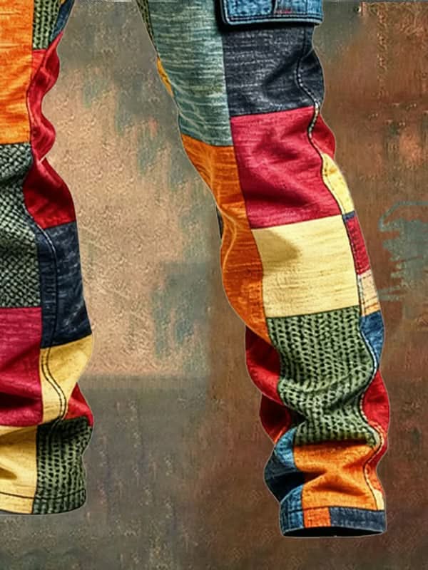Spodnie VARRON PATCHWORK UTILITY